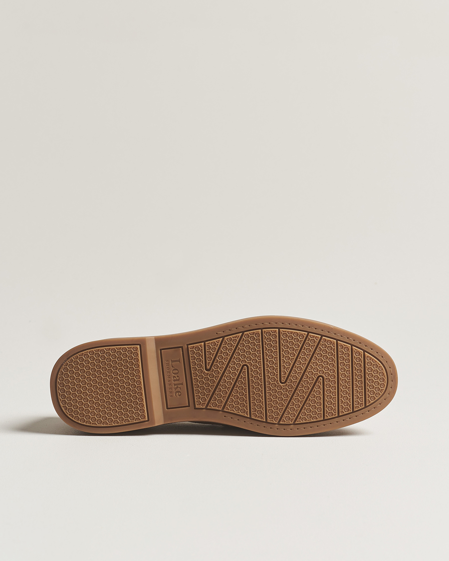 Mies | Loake 1880 Lucca Suede Penny Loafer Flint | Loake 1880 | Lucca Suede Penny Loafer Flint