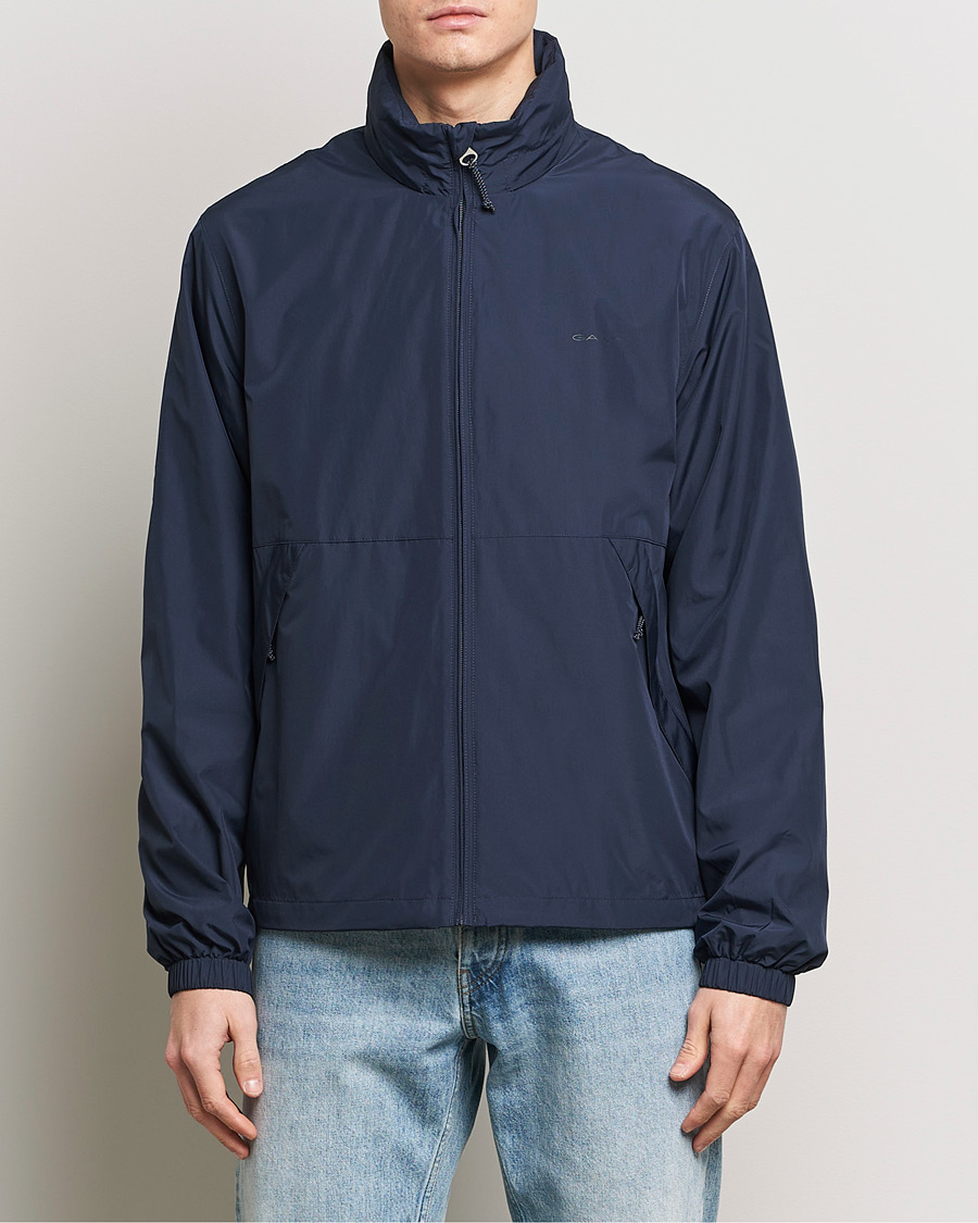 Mies | Takit | GANT | Light Nylon Windcheater Evening Blue