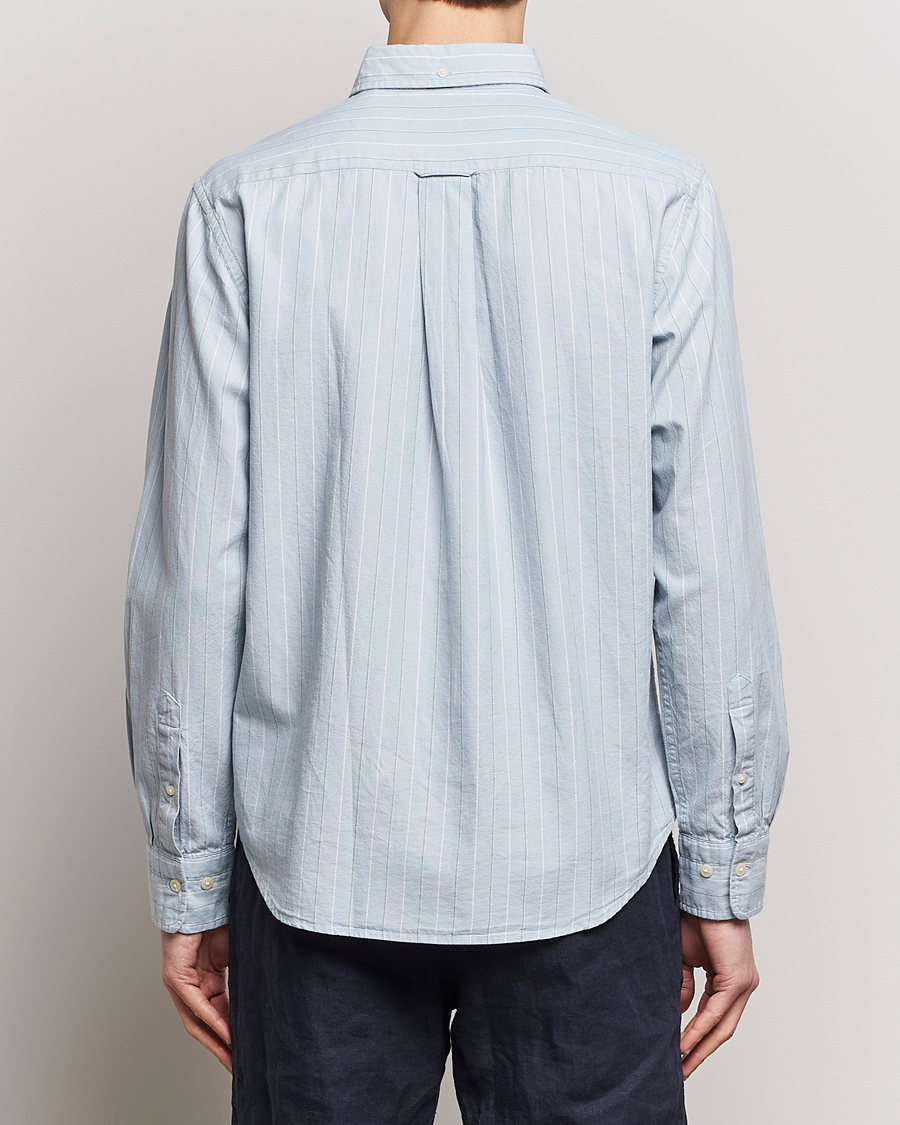Mies | Kauluspaidat | GANT | Regular Fit Archive Striped Oxford Shirt Dove Blue