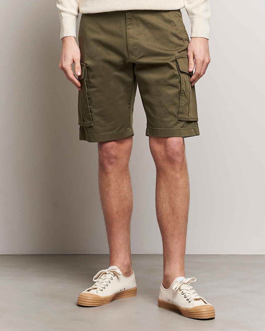 Herr | Shorts | GANT | Relaxed Twill Cargo Shorts Juniper Green