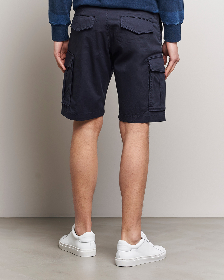 Mies | Shortsit | Gant | Relaxed Twill Cargo Shorts Marine