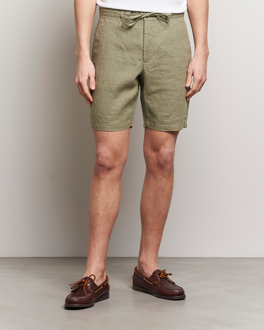 Mies | Shortsit | GANT | Relaxed Linen Drawstring Shorts Dried Clay