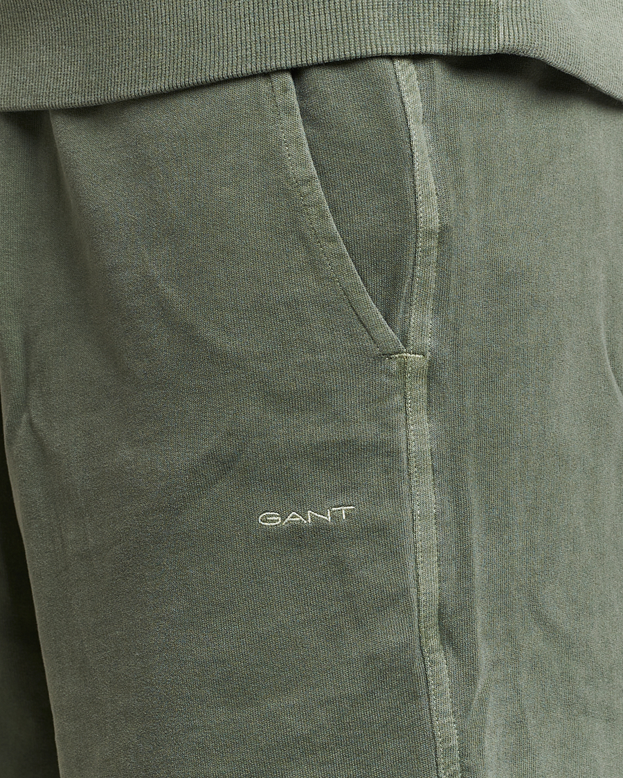 Mies | Shortsit | GANT | Sunbleached Sweatshorts Pine Green