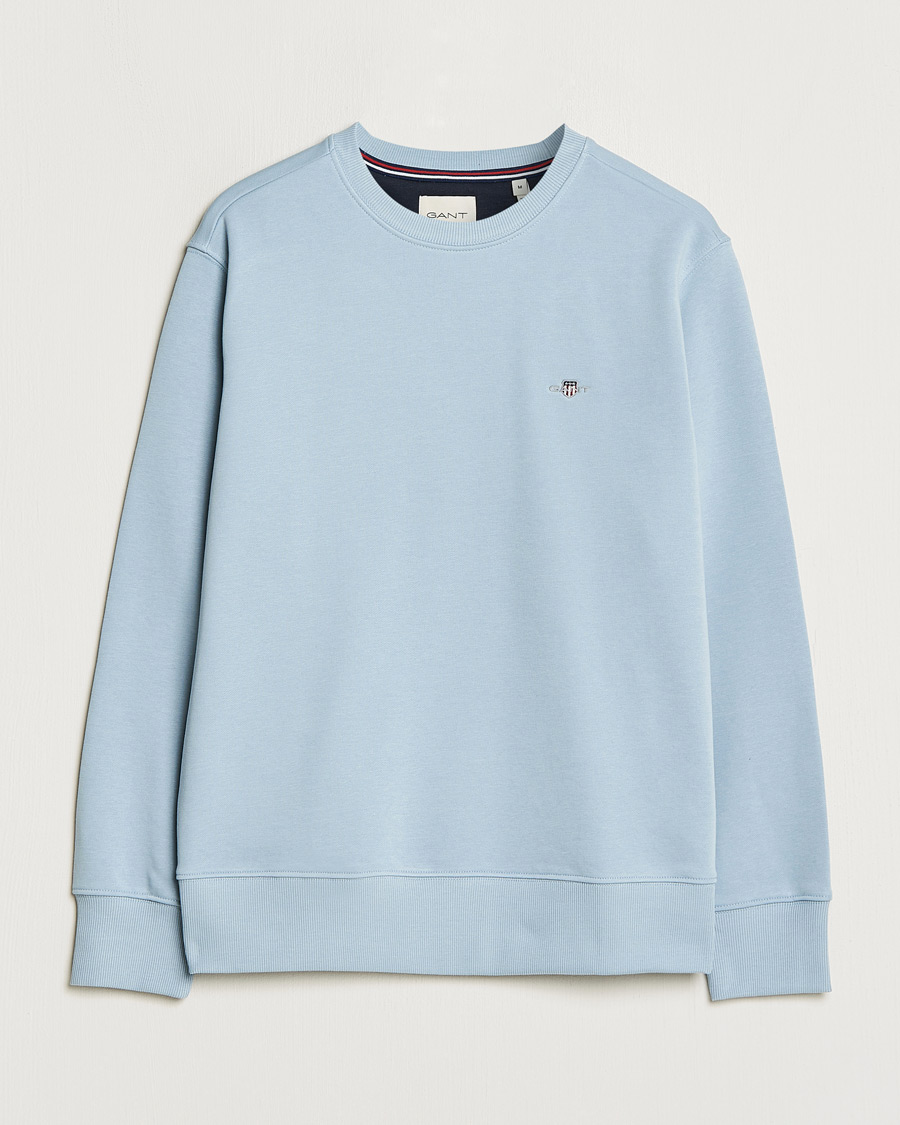 Mies | Puserot | GANT | Original Crew Neck Sweatshirt Dove Blue