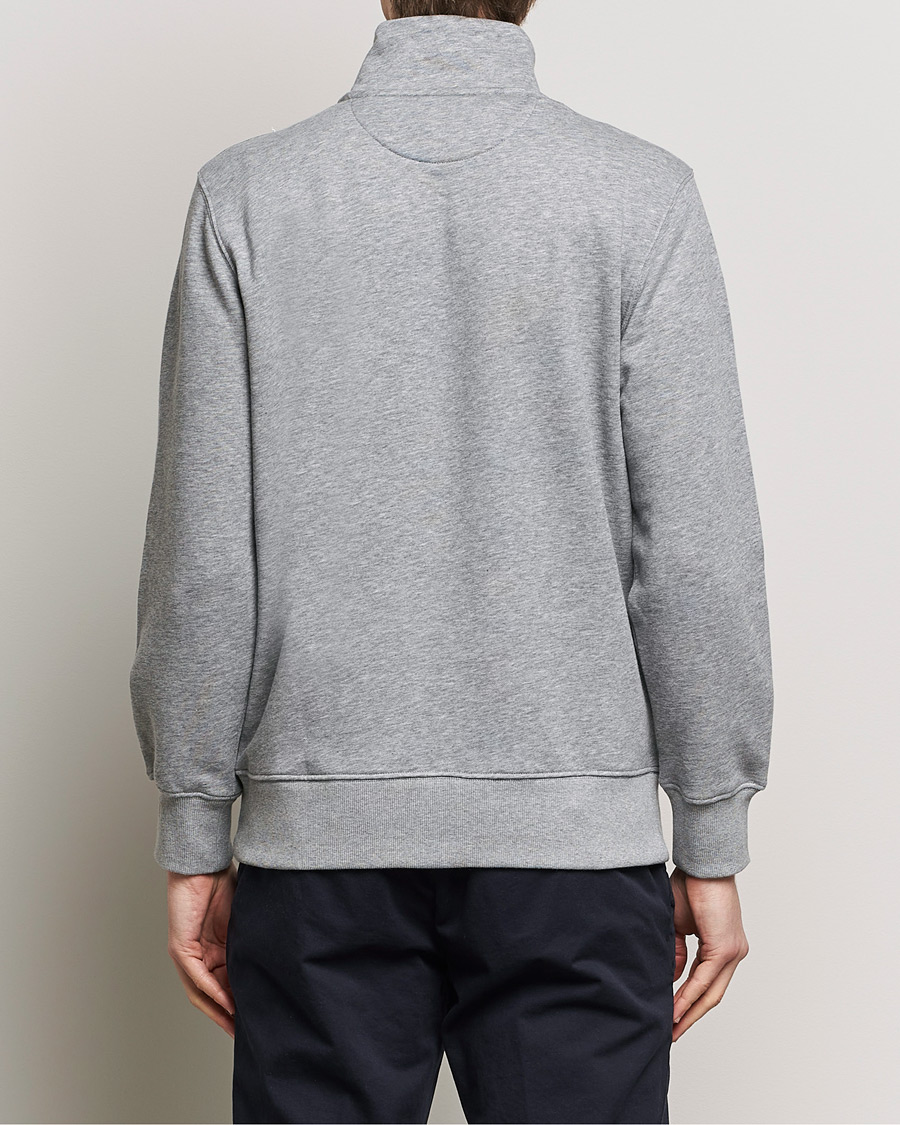 Mies | Puserot | GANT | Original Full Zip Grey Melange
