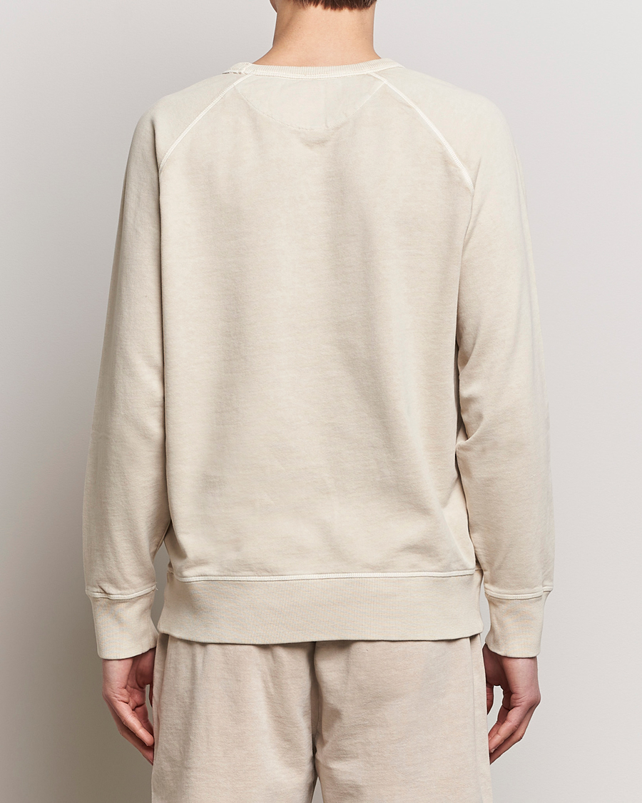 Mies | Puserot | GANT | Sunbleached Crew Neck Sweatshirt Silky Beige