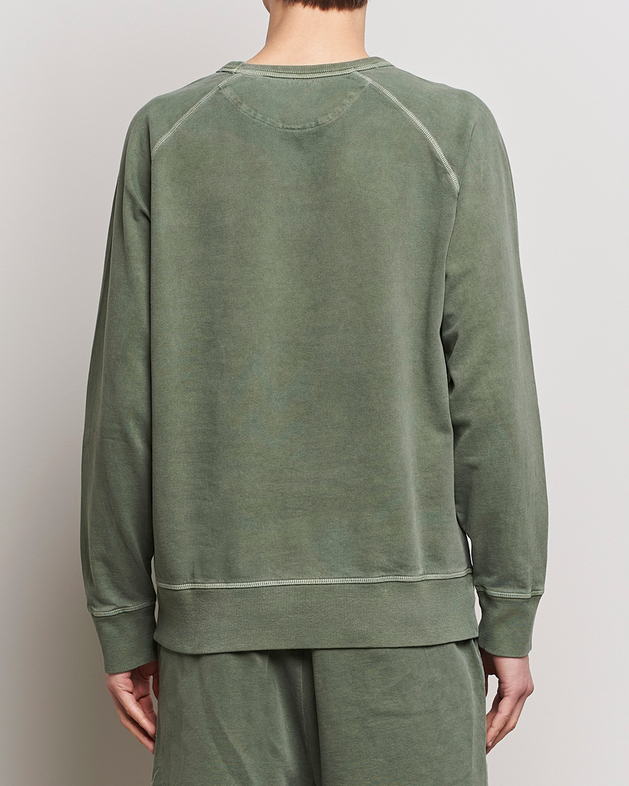 Mies | Puserot | GANT | Sunbleached Crew Neck Sweatshirt Pine Green