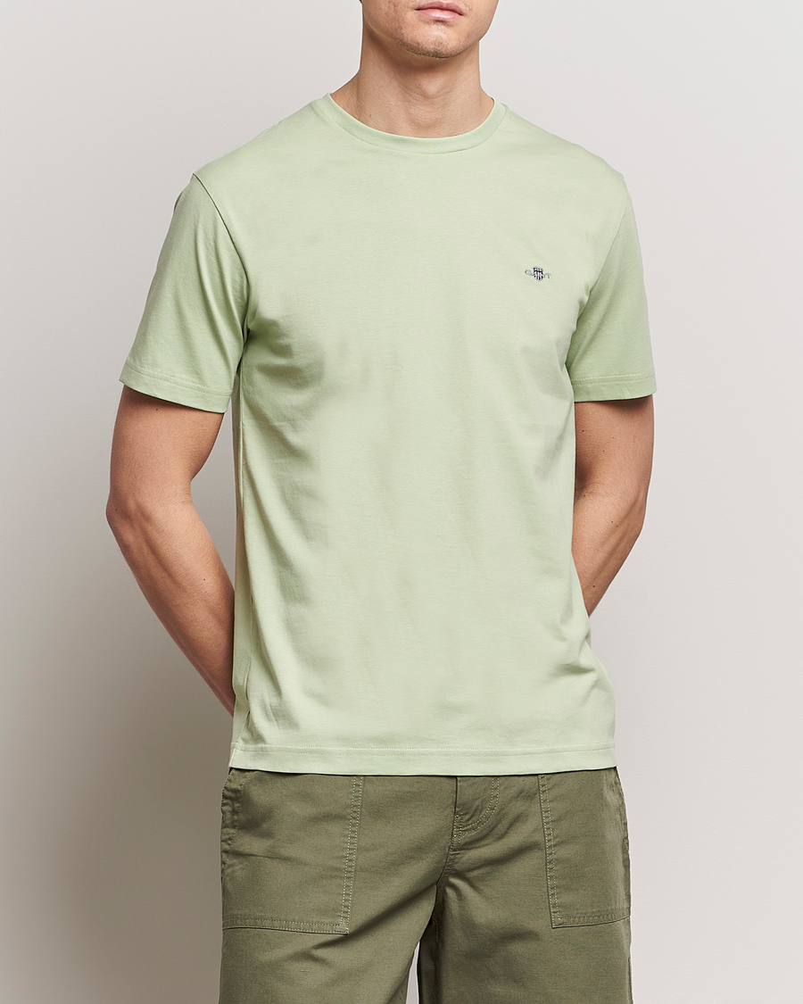 Mies | T-paidat | GANT | The Original T-Shirt Milky Matcha
