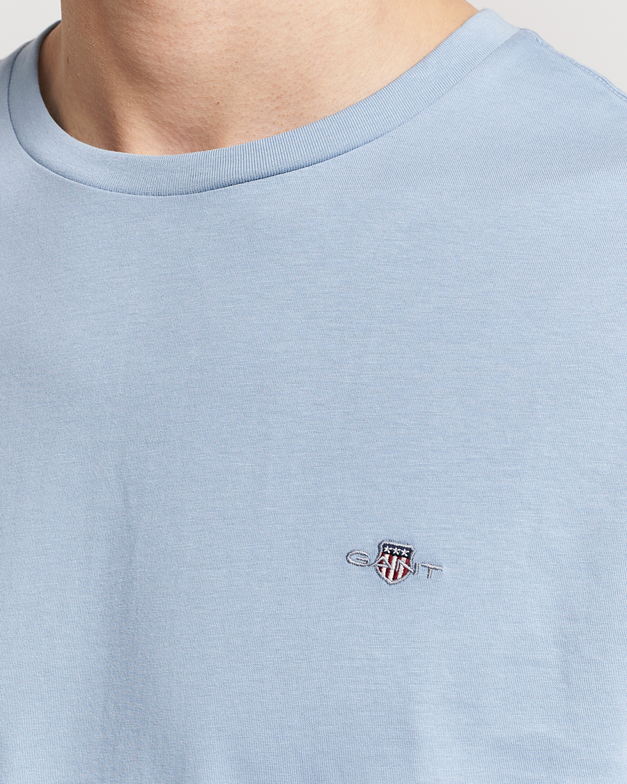 Mies | T-paidat | GANT | The Original T-Shirt Dove Blue