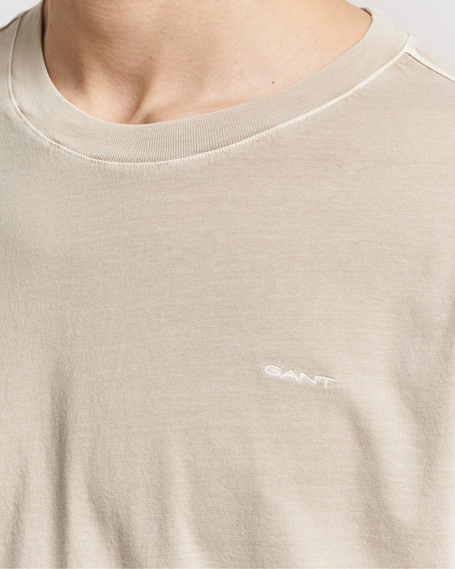 Mies | T-paidat | GANT | Sunbleached T-Shirt Silky Beige