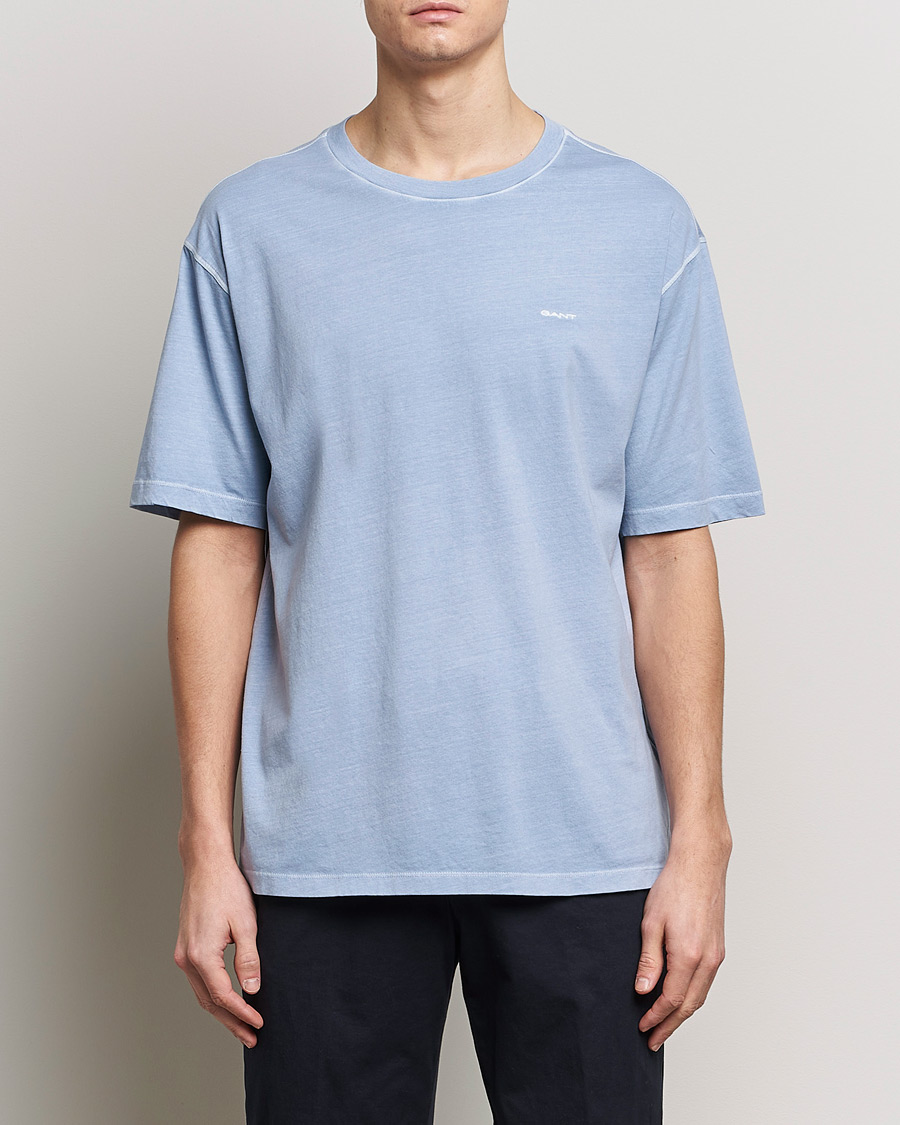 Mies | GANT | GANT | Sunbleached T-Shirt Dove Blue