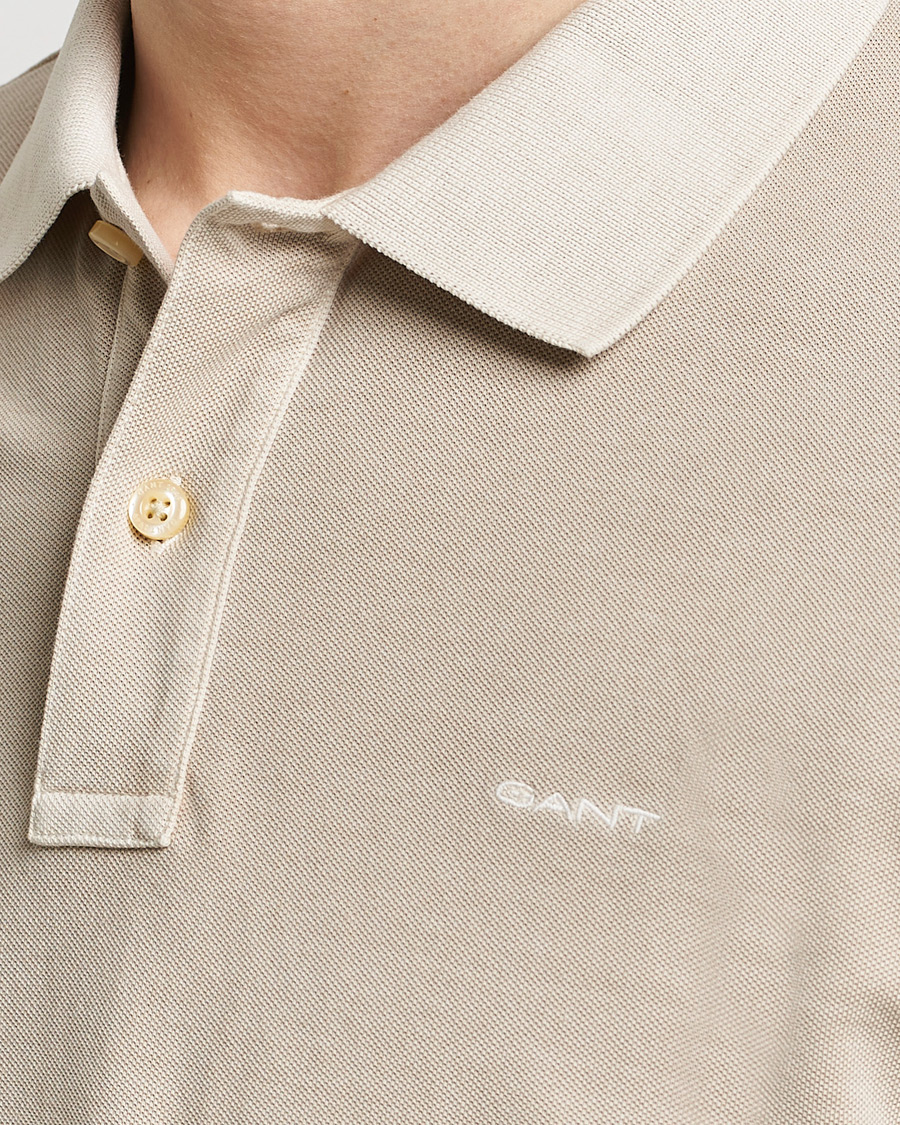 Mies | Pikeet | GANT | Sunbleached Polo Silky Beige