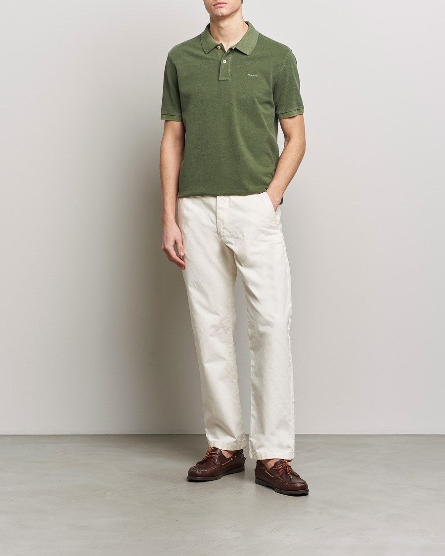 Mies | Pikeet | GANT | Sunbleached Polo Pine Green