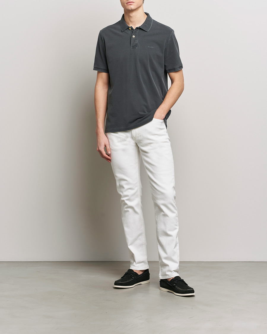Mies | Pikeet | GANT | Sunbleached Polo Black