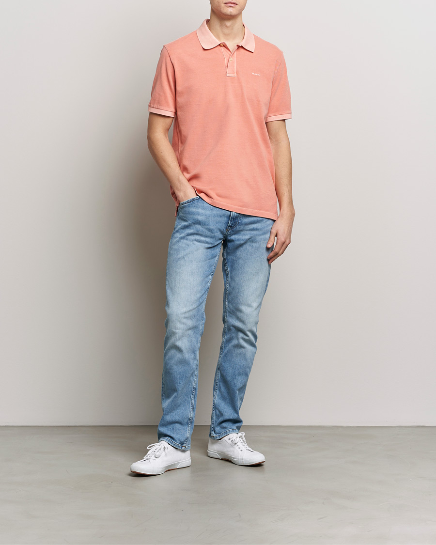 Mies | Pikeet | GANT | Sunbleached Polo Peachy Pink