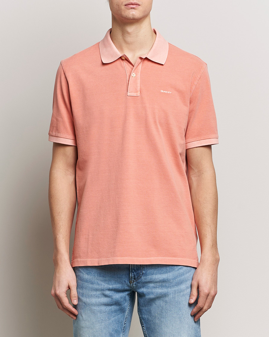 Mies | Pikeet | GANT | Sunbleached Polo Peachy Pink