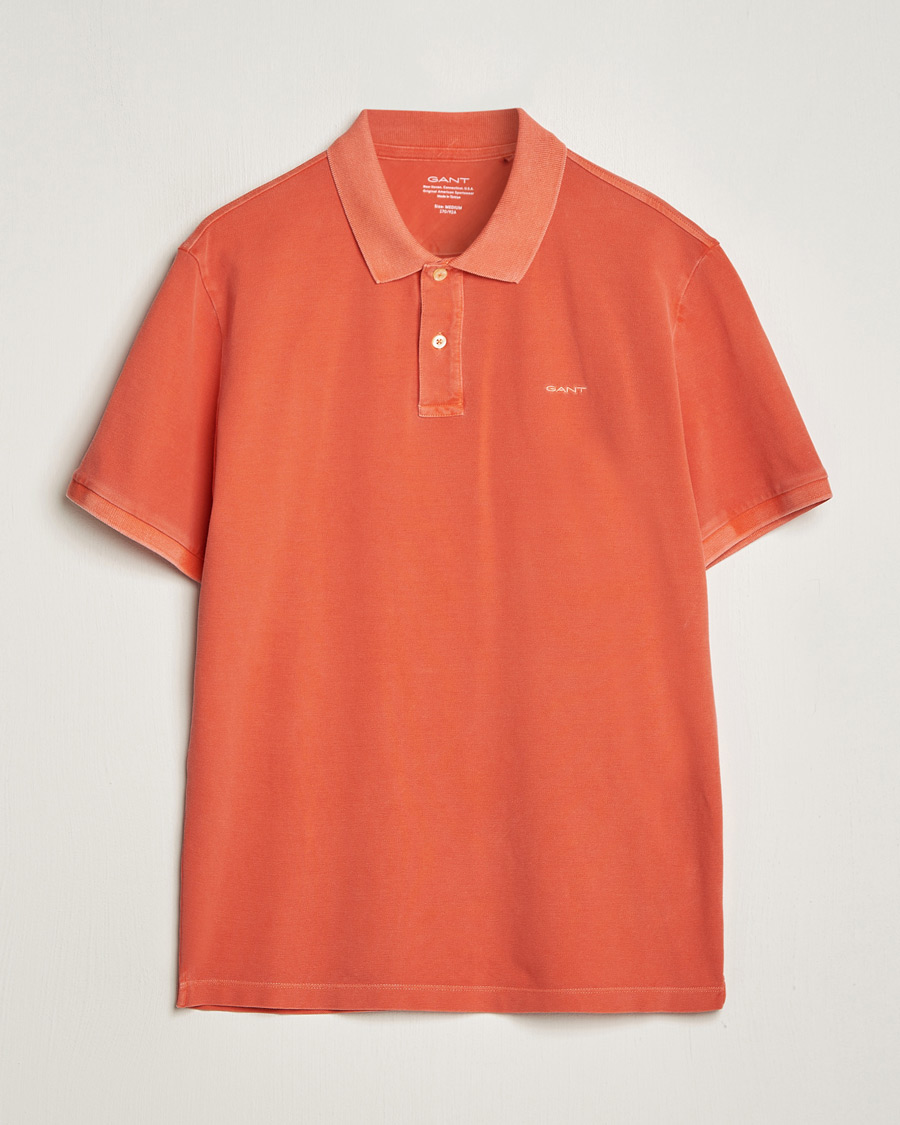 Mies | Pikeet | GANT | Sunbleached Polo Burnt Orange
