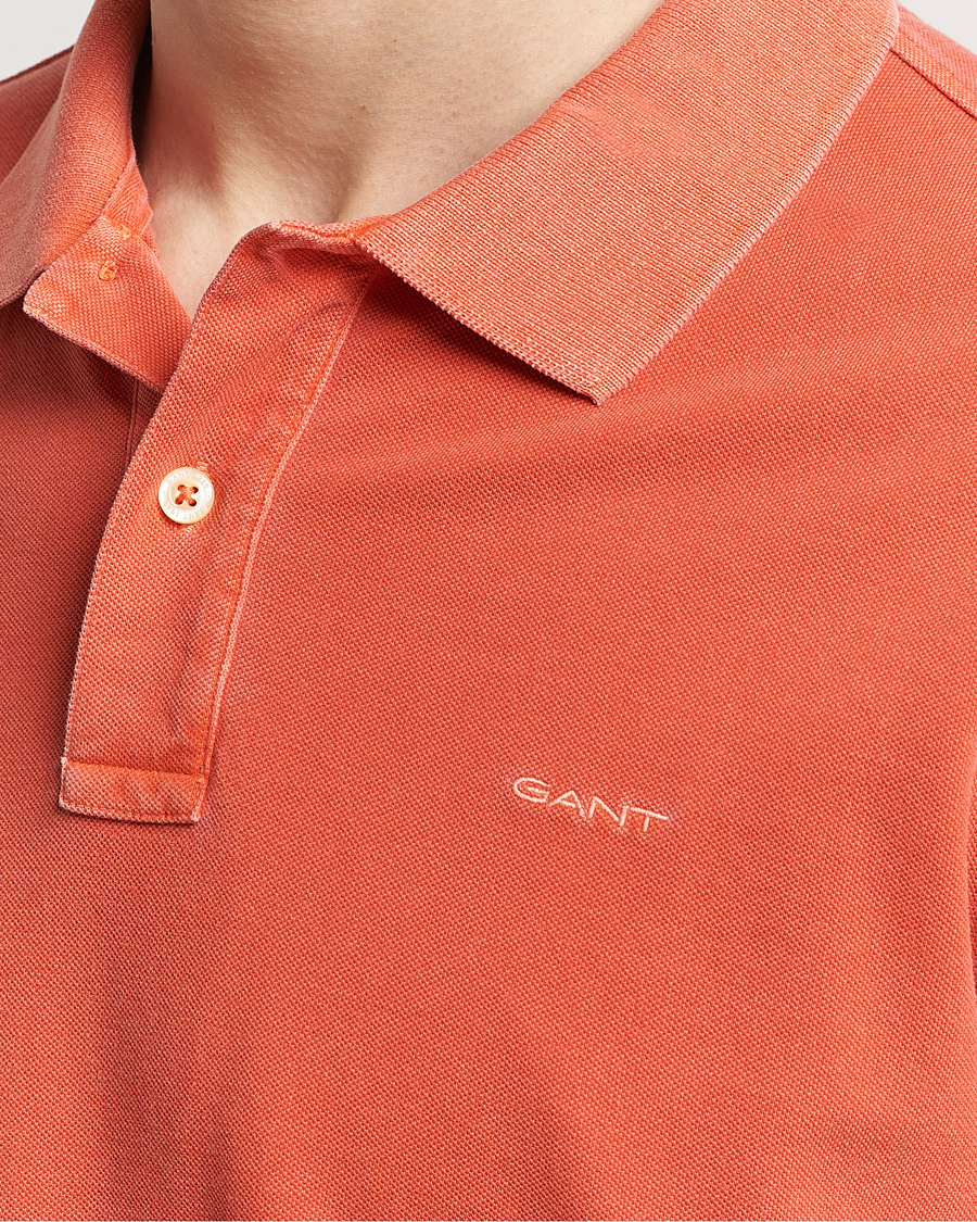 Mies | Pikeet | GANT | Sunbleached Polo Burnt Orange