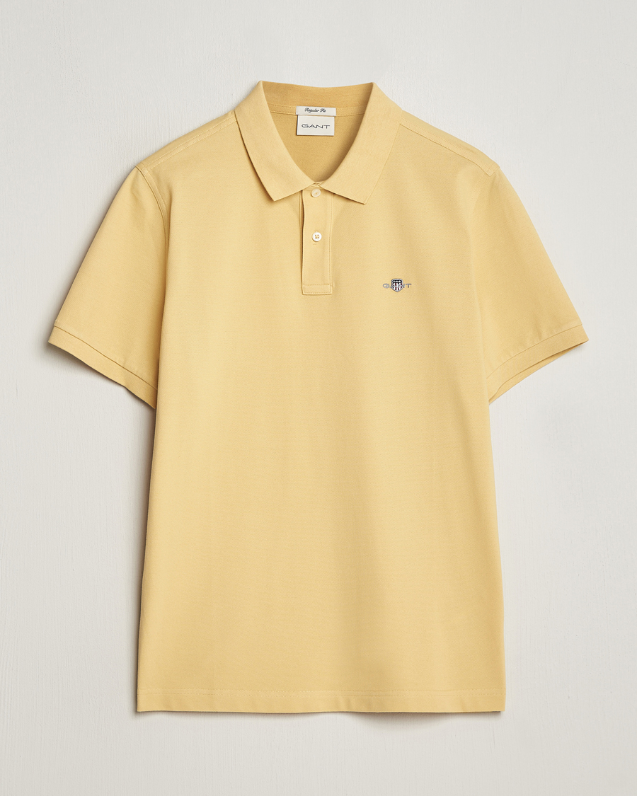 Mies | Pikeet | GANT | The Original Polo Dusty Yellow