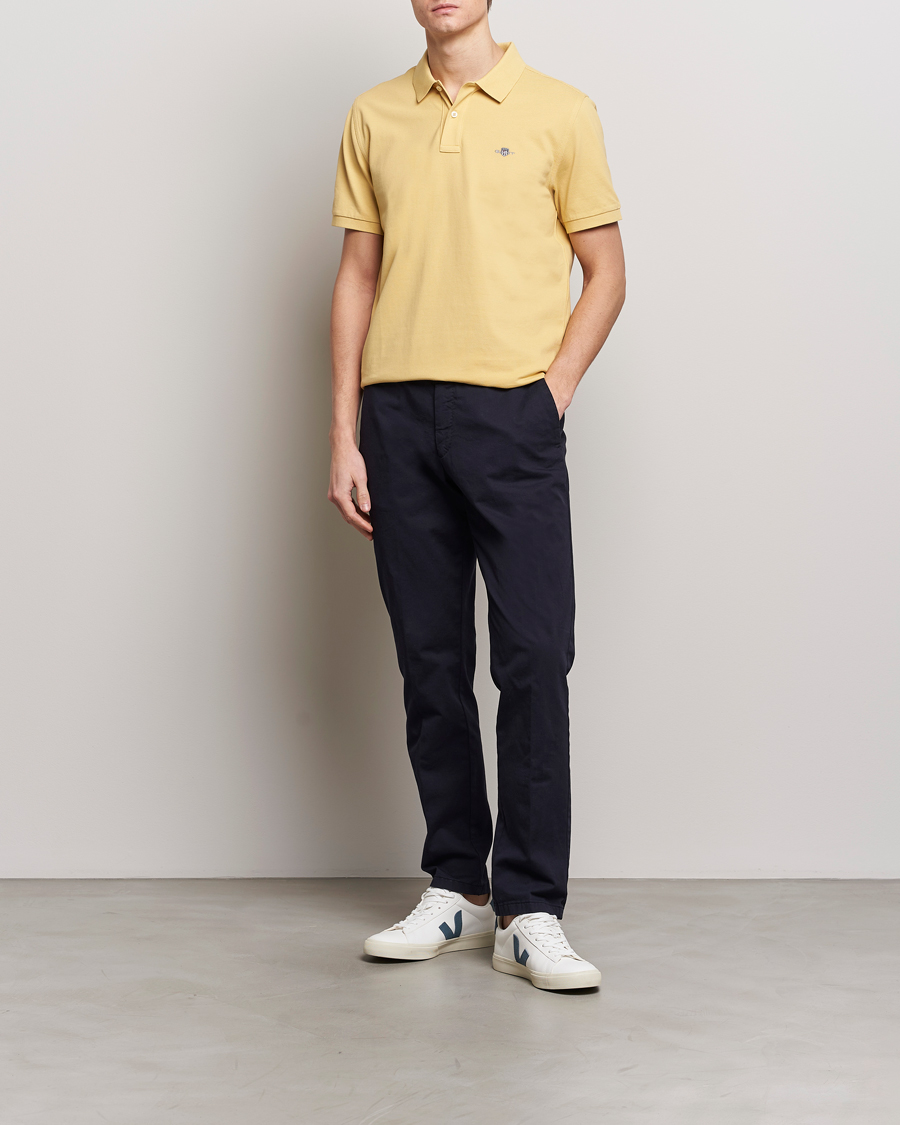 Mies | Pikeet | GANT | The Original Polo Dusty Yellow