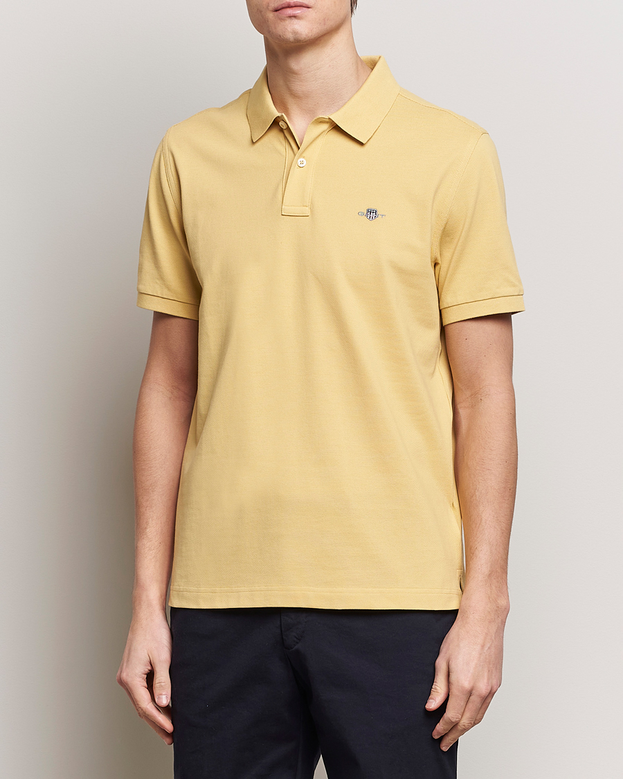 Mies | Pikeet | GANT | The Original Polo Dusty Yellow