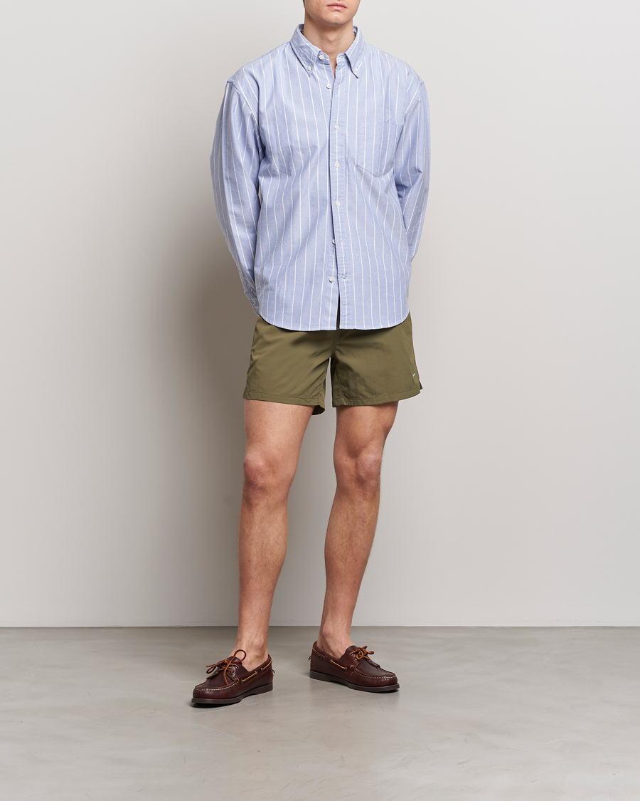 Mies | Uimahousut | GANT | Basic Swimshorts Juniper Green