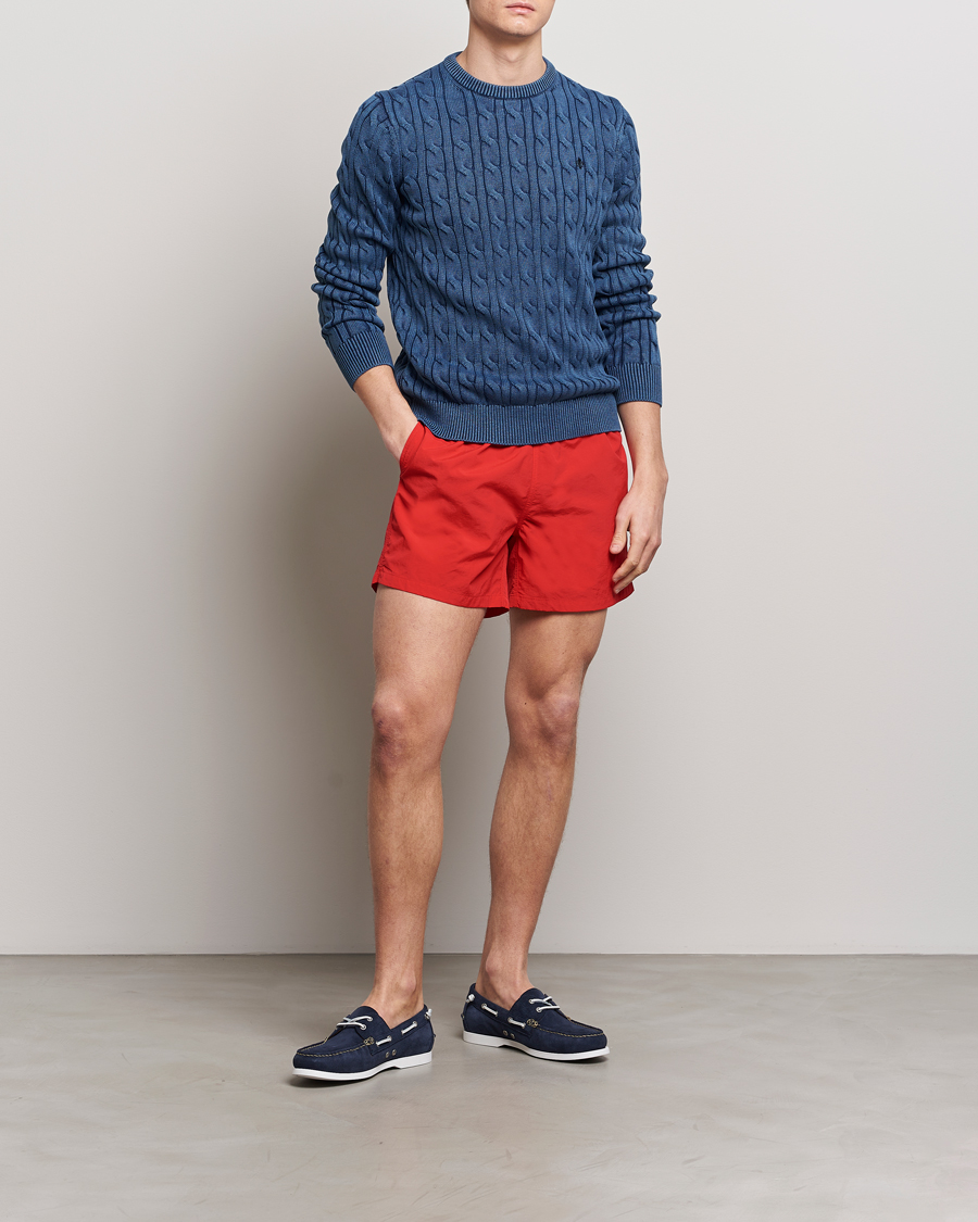 Mies | Uimahousut | Gant | Basic Swimshorts Bright Red