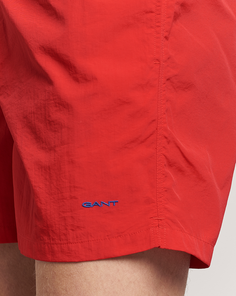 Mies | Uimahousut | Gant | Basic Swimshorts Bright Red