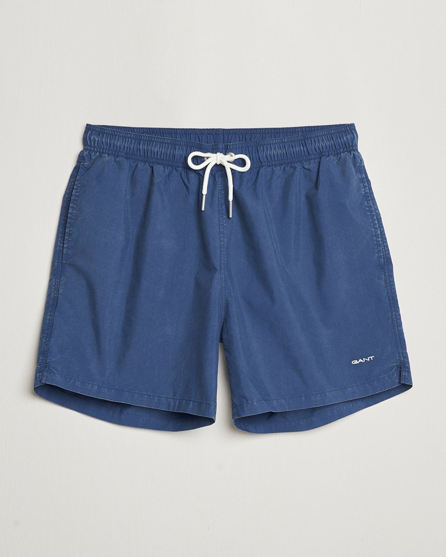 Mies | Uimahousut | GANT | Sunbleached Swimshorts Dusty Blue Sea