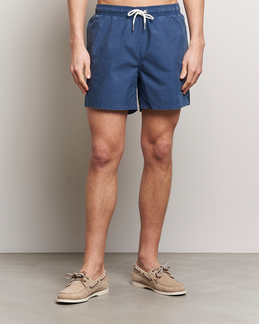 Mies | Uimahousut | GANT | Sunbleached Swimshorts Dusty Blue Sea