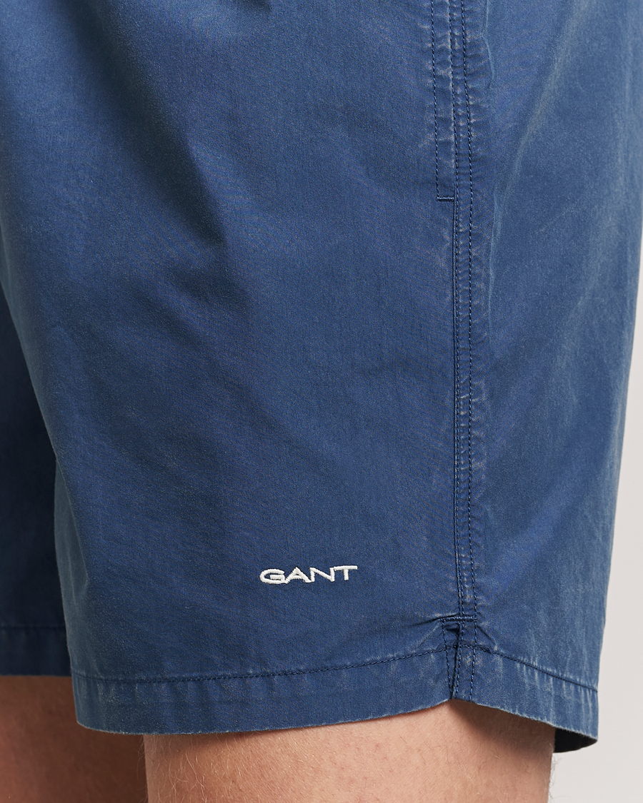 Mies | Uimahousut | GANT | Sunbleached Swimshorts Dusty Blue Sea