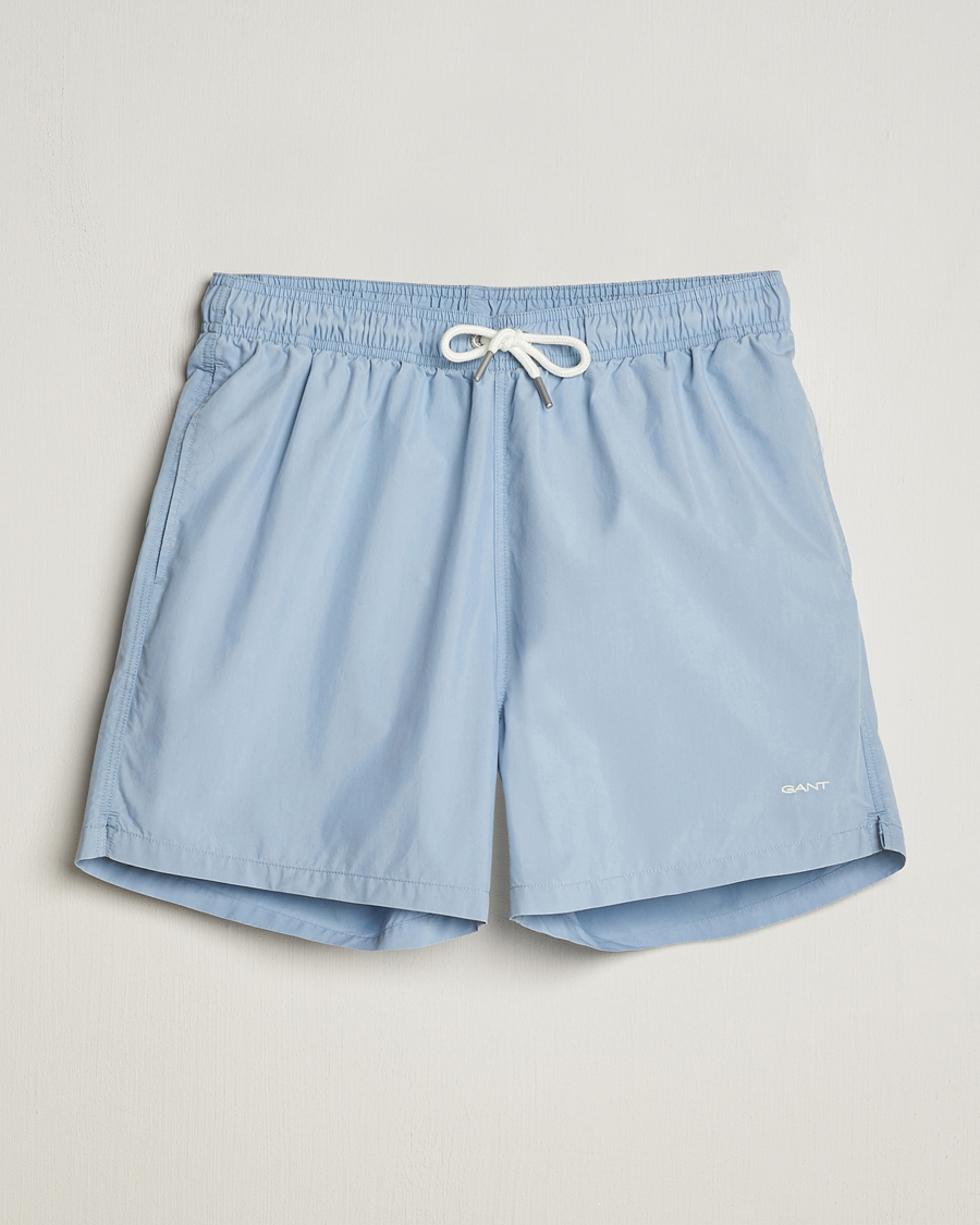 Mies | Uimahousut | GANT | Sunbleached Swimshorts Dove Blue