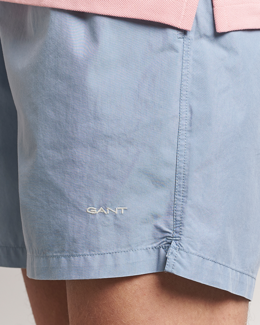 Mies | Uimahousut | GANT | Sunbleached Swimshorts Dove Blue