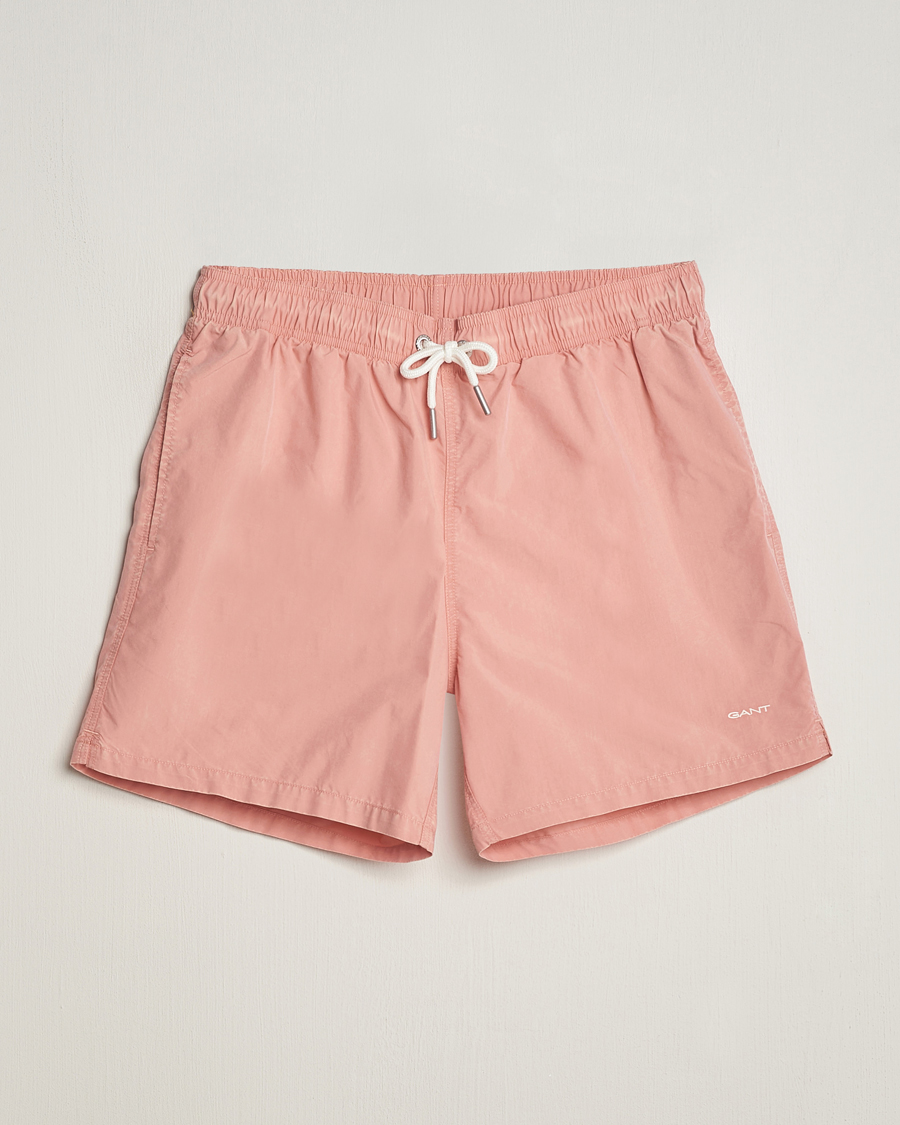 Mies | Uimahousut | GANT | Sunbleached Swimshorts Peachy Pink