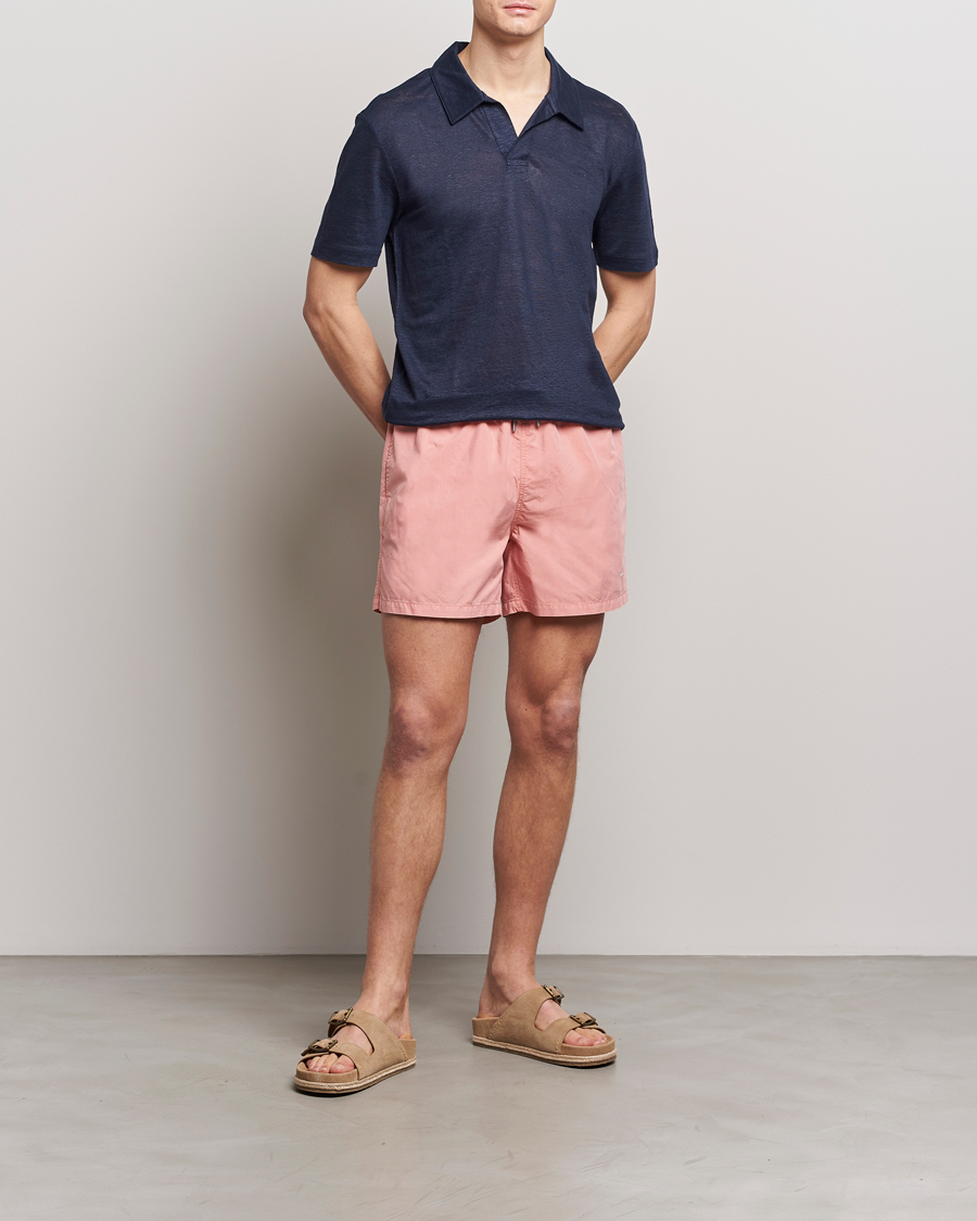 Mies | Uimahousut | GANT | Sunbleached Swimshorts Peachy Pink