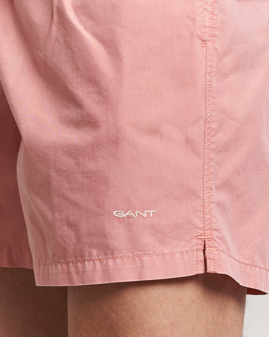 Mies | Uimahousut | GANT | Sunbleached Swimshorts Peachy Pink