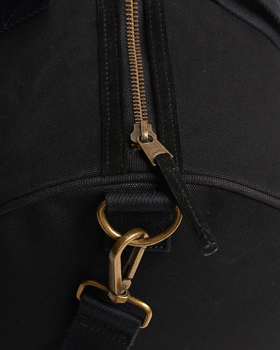 Mies | GANT Tonal Shield Duffle Bag Ebony Black | GANT | Tonal Shield Duffle Bag Ebony Black