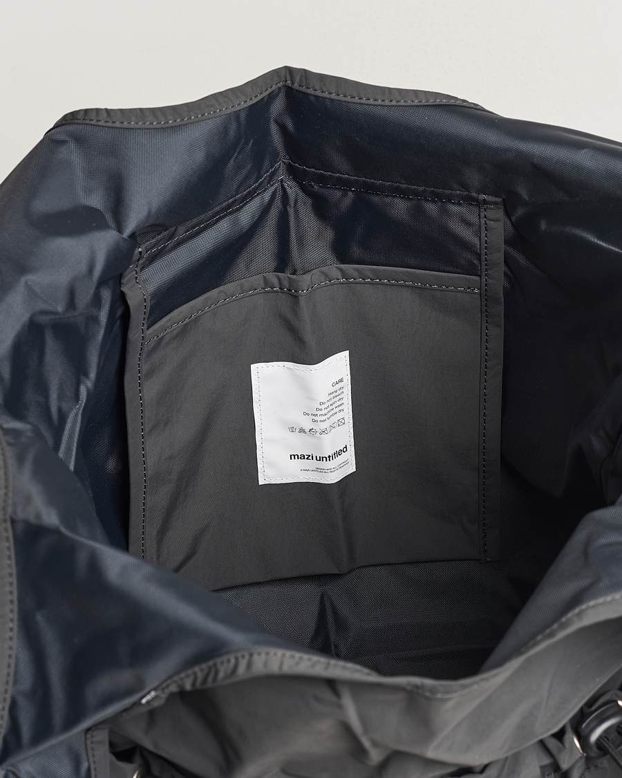 Mies | mazi untitled Nylon Bore Bag Grey | mazi untitled | Nylon Bore Bag Grey