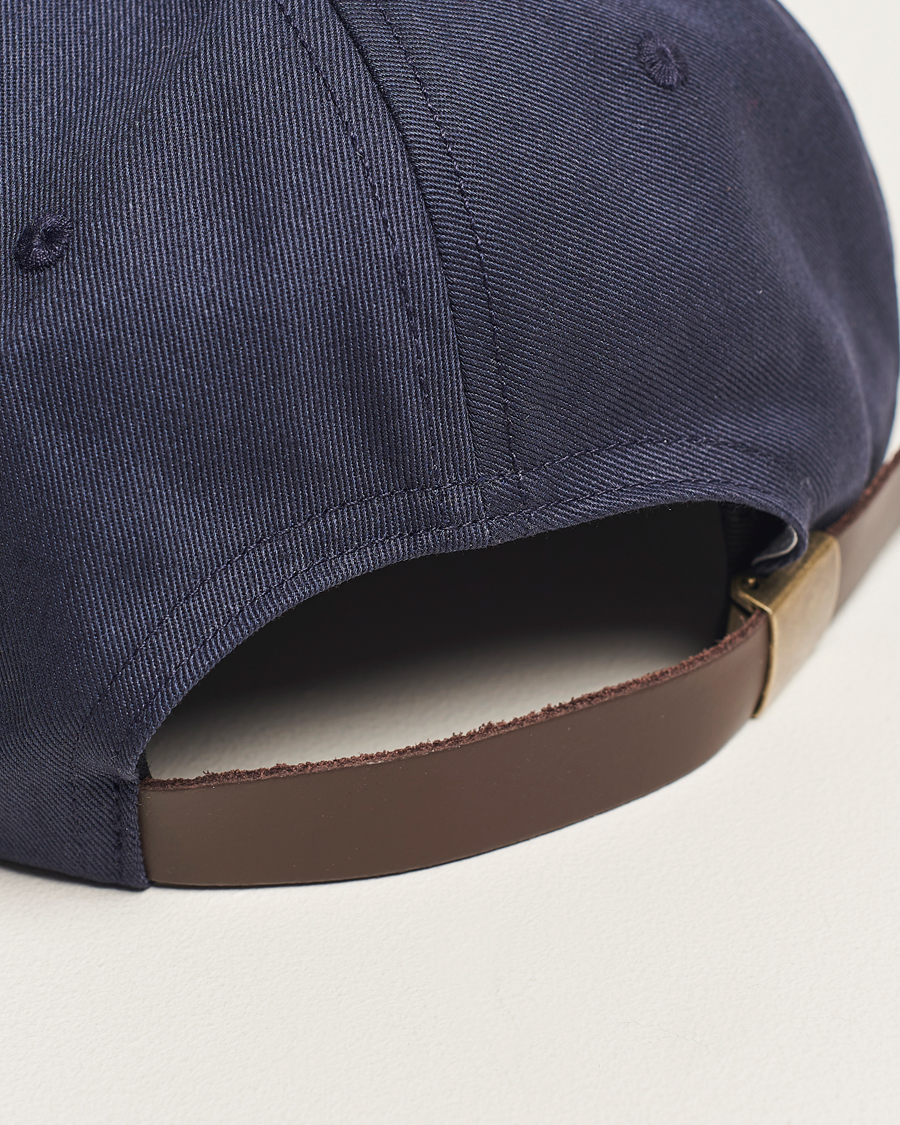 Mies | Ebbets Field Flannels Made in USA Unlettered Cotton Cap Navy | Ebbets Field Flannels | Made in USA Unlettered Cotton Cap Navy