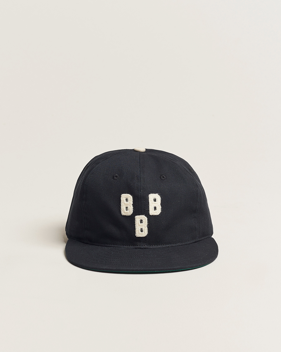 Mies | Ebbets Field Flannels Made in USA Birmingham Black Barons Vintage Cap Black | Ebbets Field Flannels | Made in USA Birmingham Black Barons Vintage Cap Black