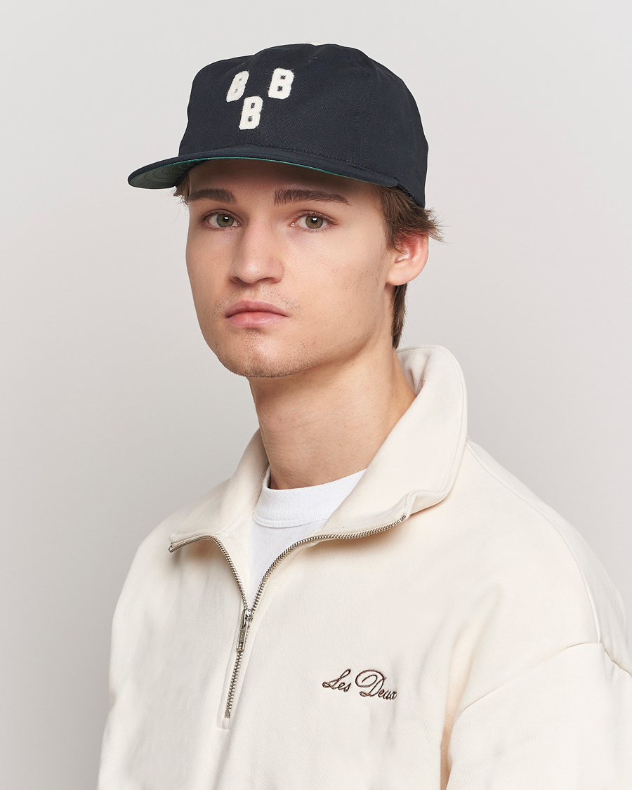 Mies | Ebbets Field Flannels Made in USA Birmingham Black Barons Vintage Cap Black | Ebbets Field Flannels | Made in USA Birmingham Black Barons Vintage Cap Black