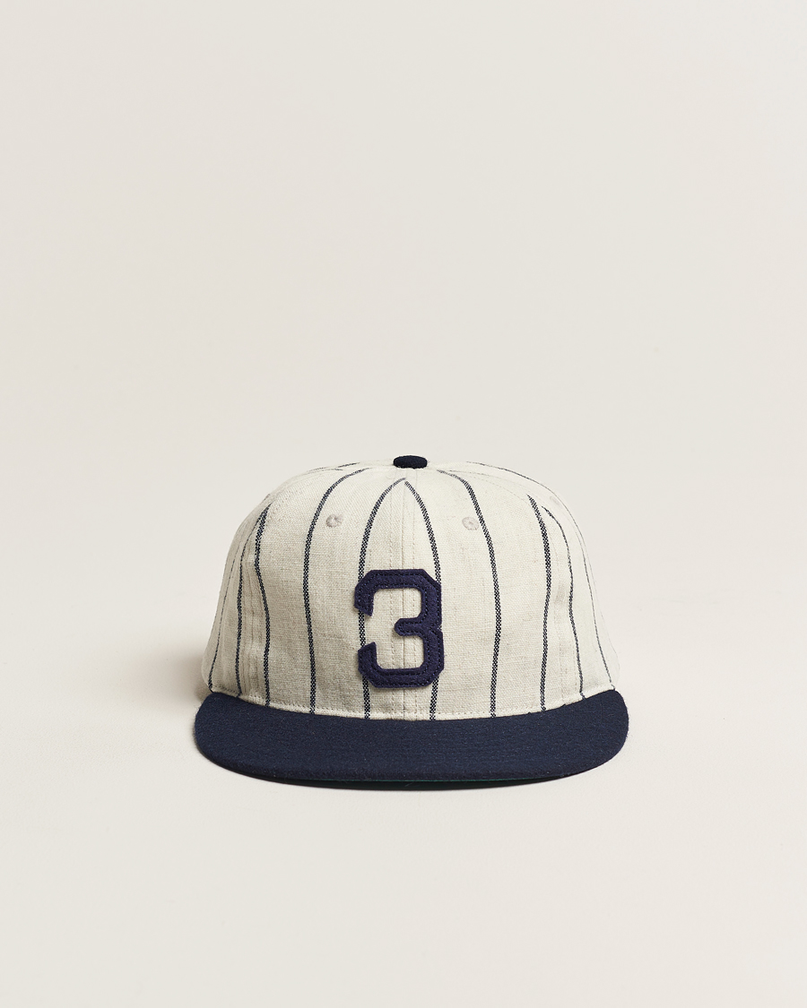 Mies | Ebbets Field Flannels Made in USA Babe Ruth 1932 Signature Series Cap White | Ebbets Field Flannels | Made in USA Babe Ruth 1932 Signature Series Cap White