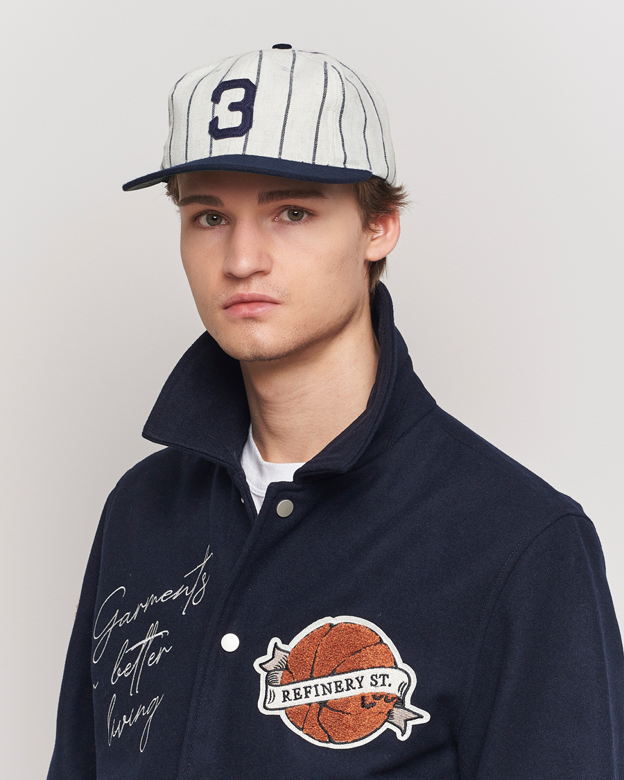 Herre | Ebbets Field Flannels | Ebbets Field Flannels | Made in USA Babe Ruth 1932 Signature Series Cap White