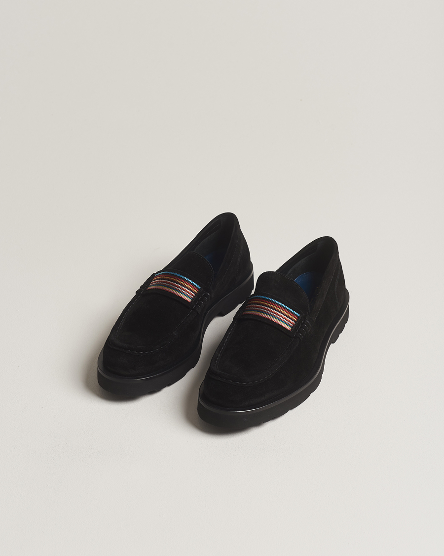 Mies |  | Paul Smith | Bancroft Suede Loafer Black
