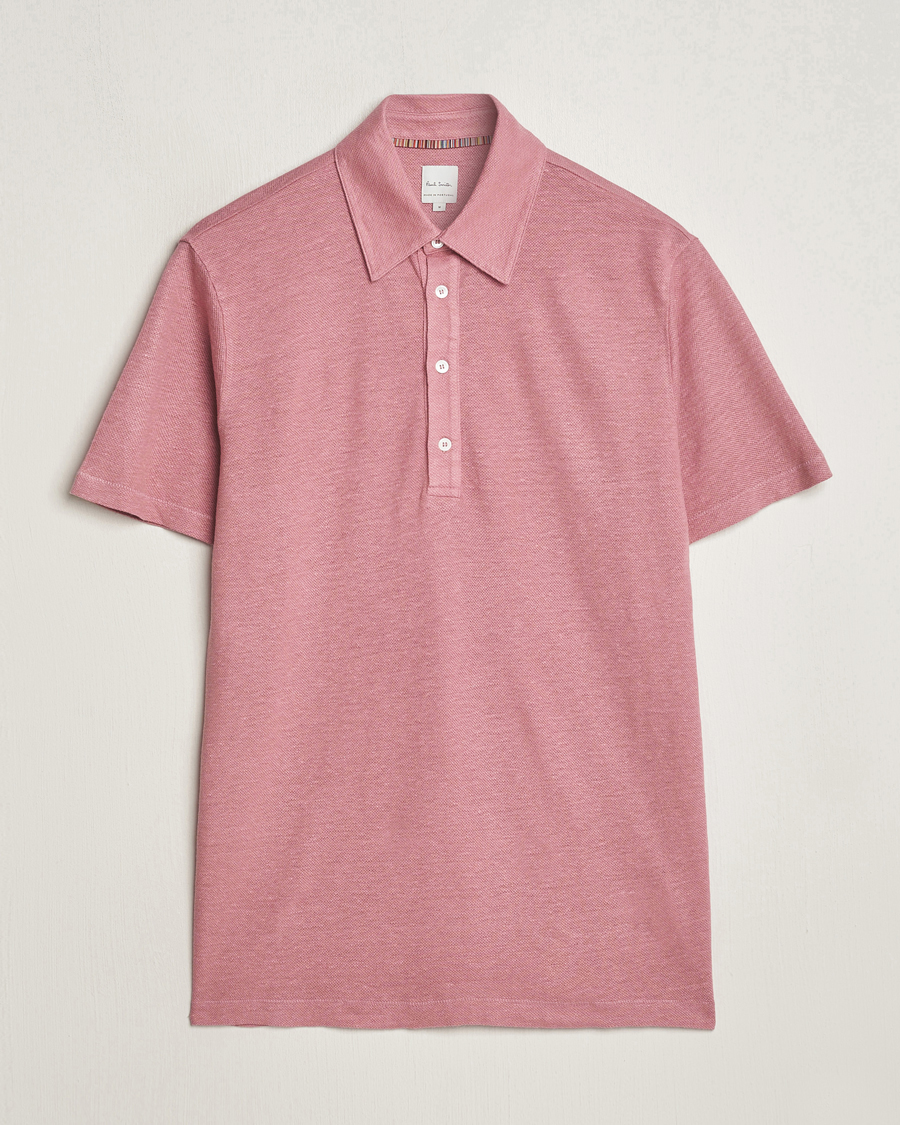 Mies | Pikeet | Paul Smith | Linen Polo Pink