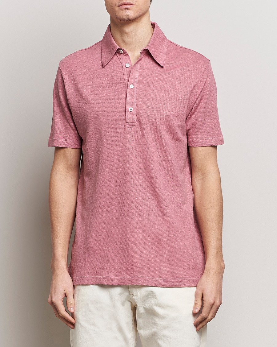 Mies | Pikeet | Paul Smith | Linen Polo Pink