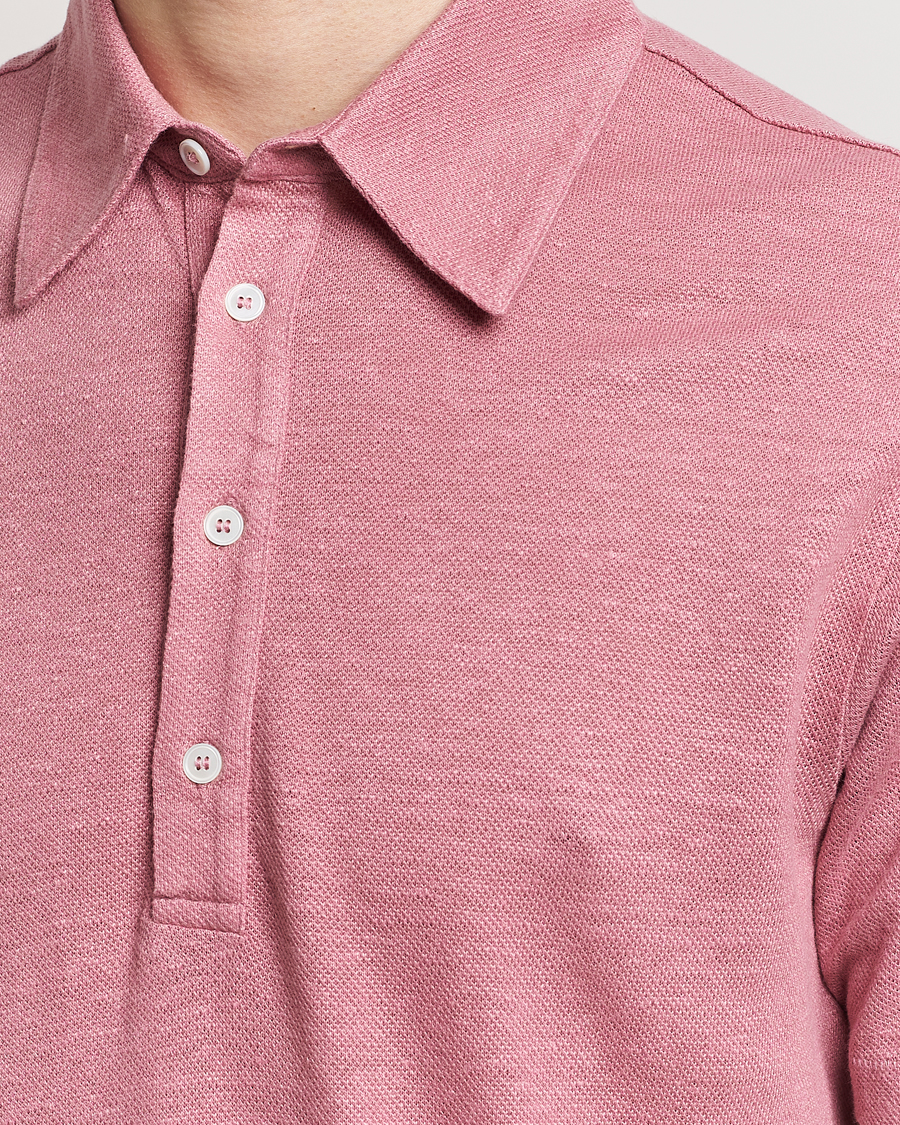 Mies | Pikeet | Paul Smith | Linen Polo Pink