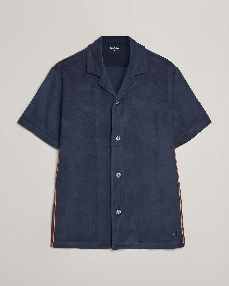 Mies | Kauluspaidat | Paul Smith | Resort Terry Shirt Navy