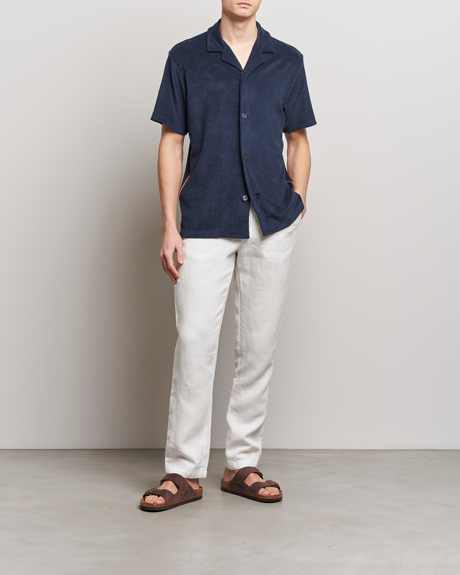 Mies | Kauluspaidat | Paul Smith | Resort Terry Shirt Navy