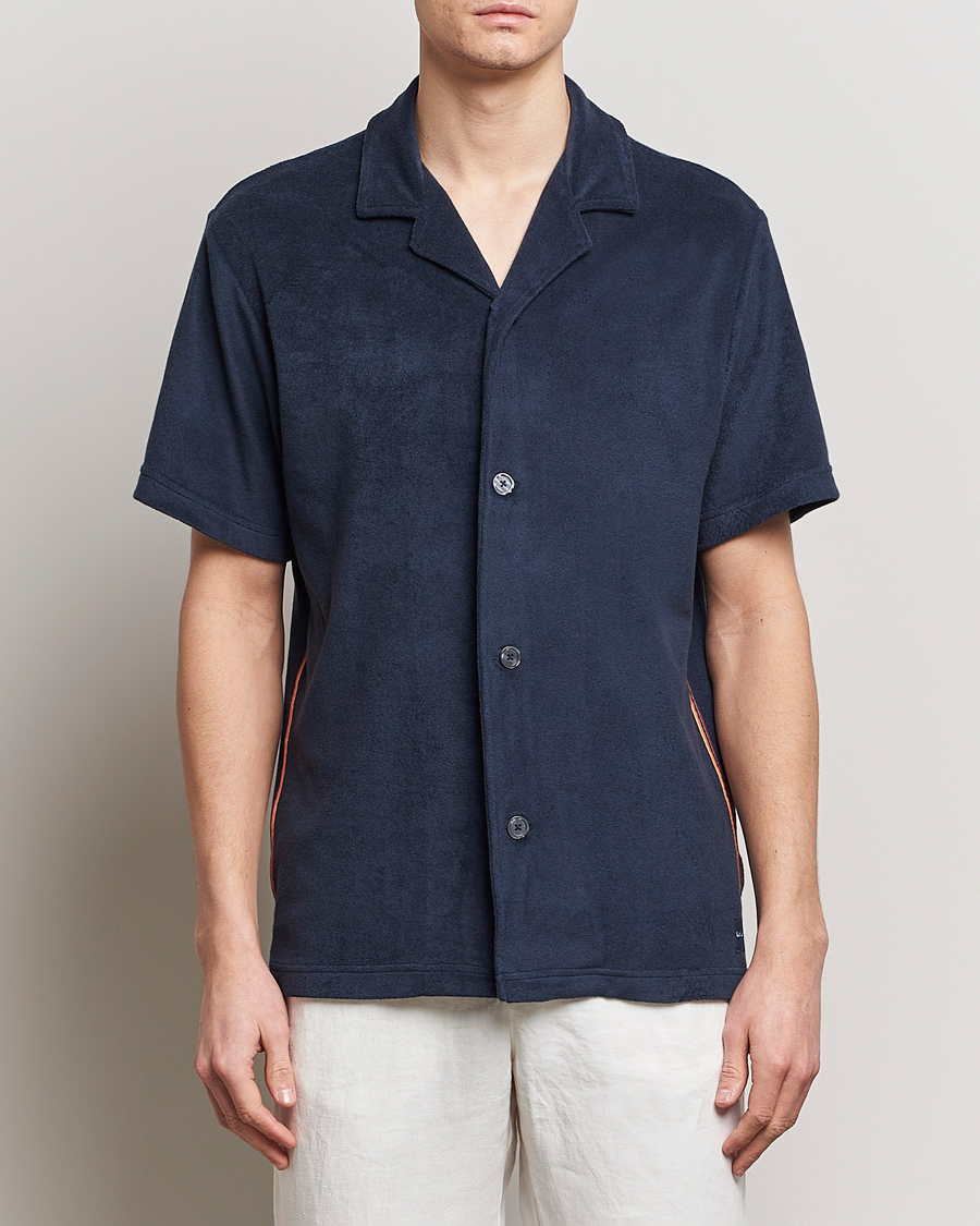Mies | Kauluspaidat | Paul Smith | Resort Terry Shirt Navy